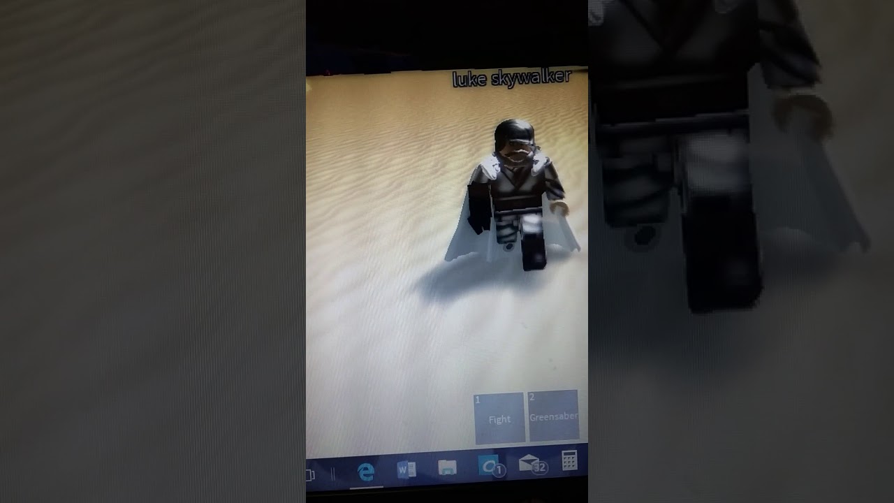 Roblox star wars luke skywalker vs darth rome