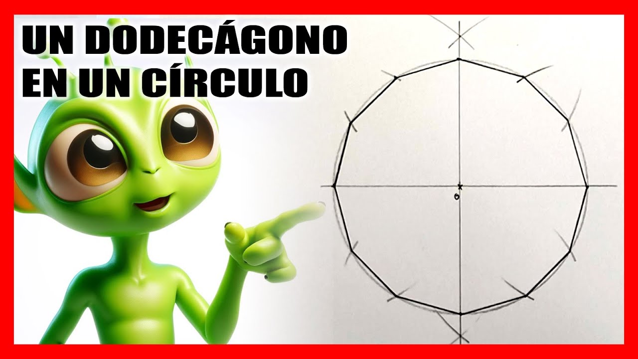 La Belleza de 12 Lados: Explorando el Dodecágono Inscrito en una circunferencia
