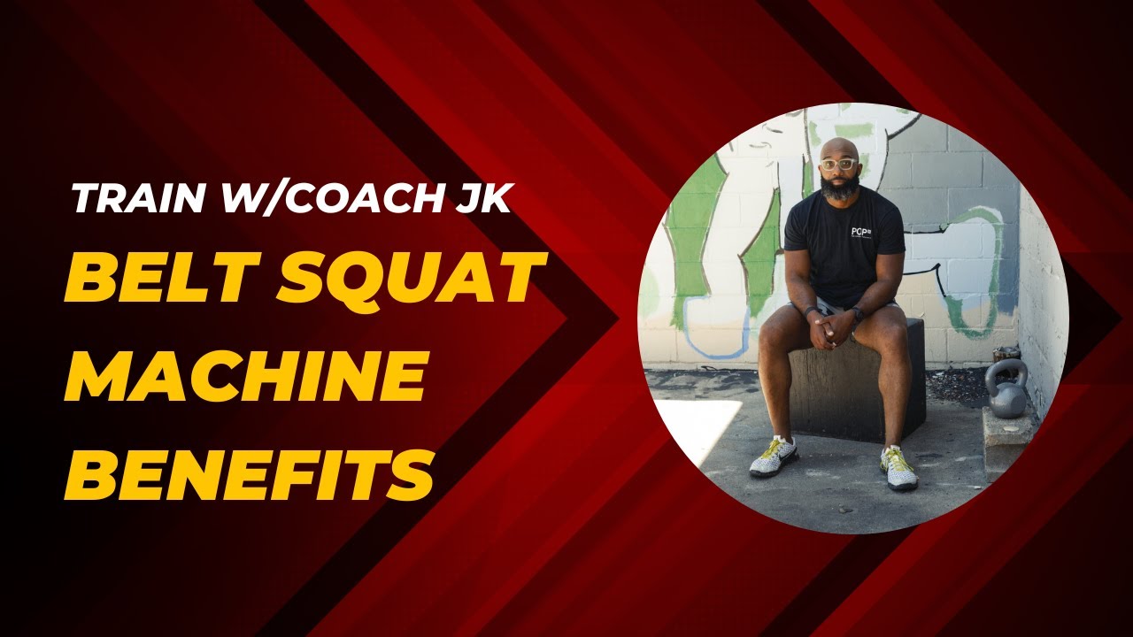 Two benefits of the belt squat machine