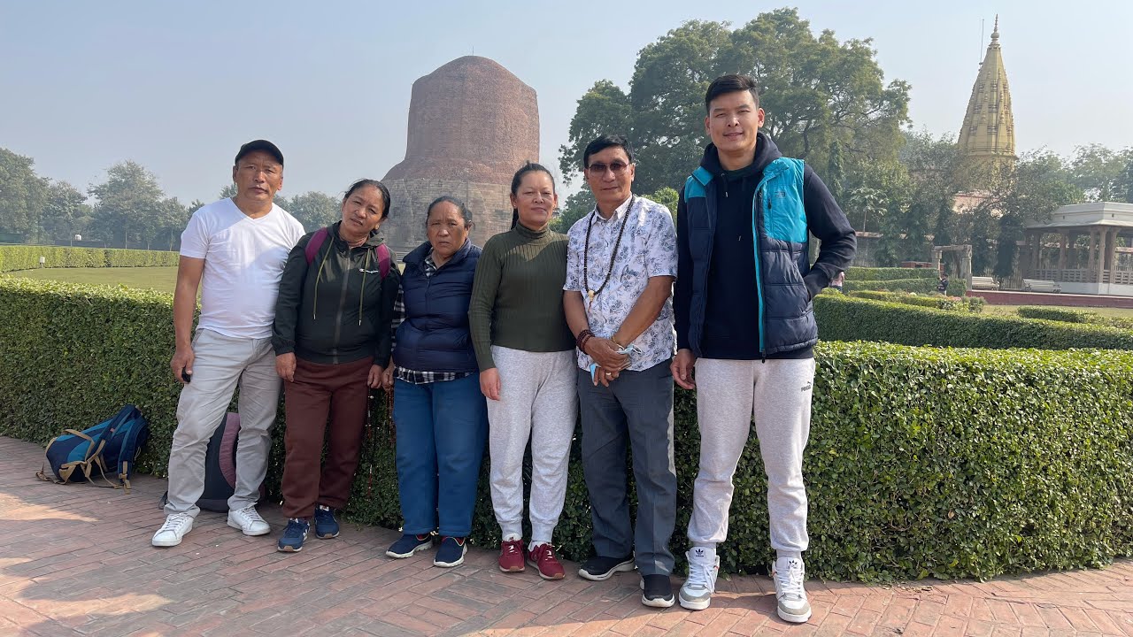 Tibetan vlogger /Pilgrimage to Varanasi.MULAGANDHA kuti vihara/DHAMEKH stupa/Ganga.