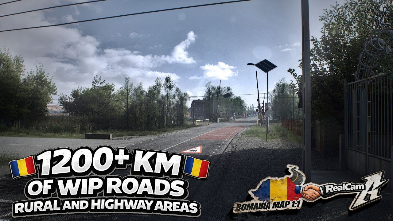 🇷🇴 ETS2 | Romania Map 1:1 Cinematic Showcase | Realistic Graphics Trailer | Project Ultimate | 4K