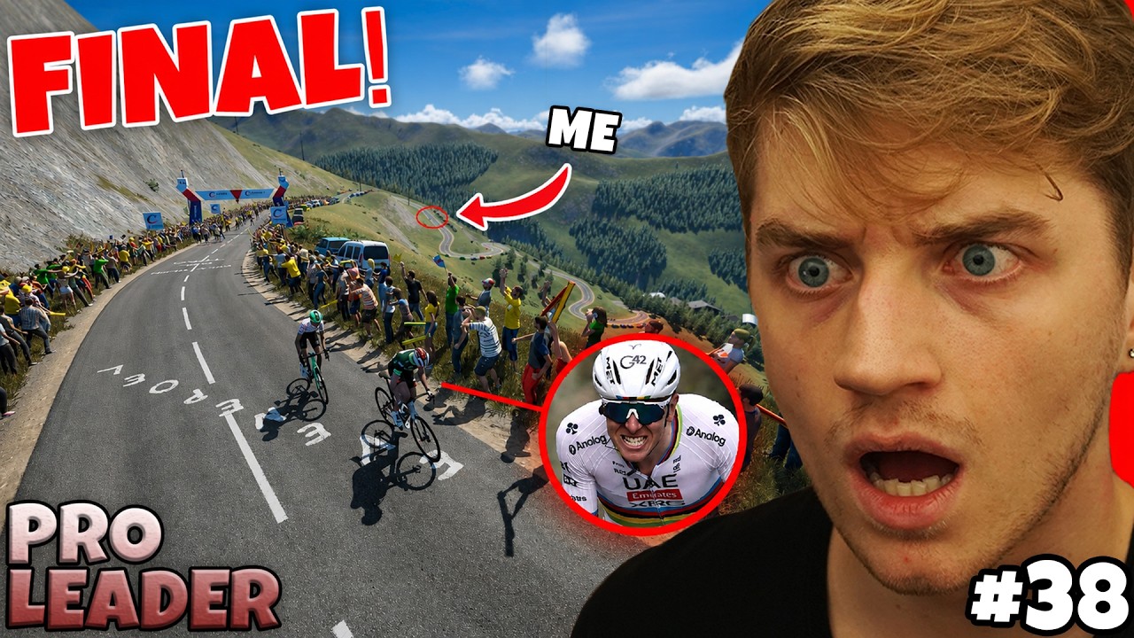 Финальная ЭПИЧЕСКАЯ БИТВА на Коль-де-ла-Лоз!!! - Pro Leader #38 | Игра Tour De France 2026 PS5