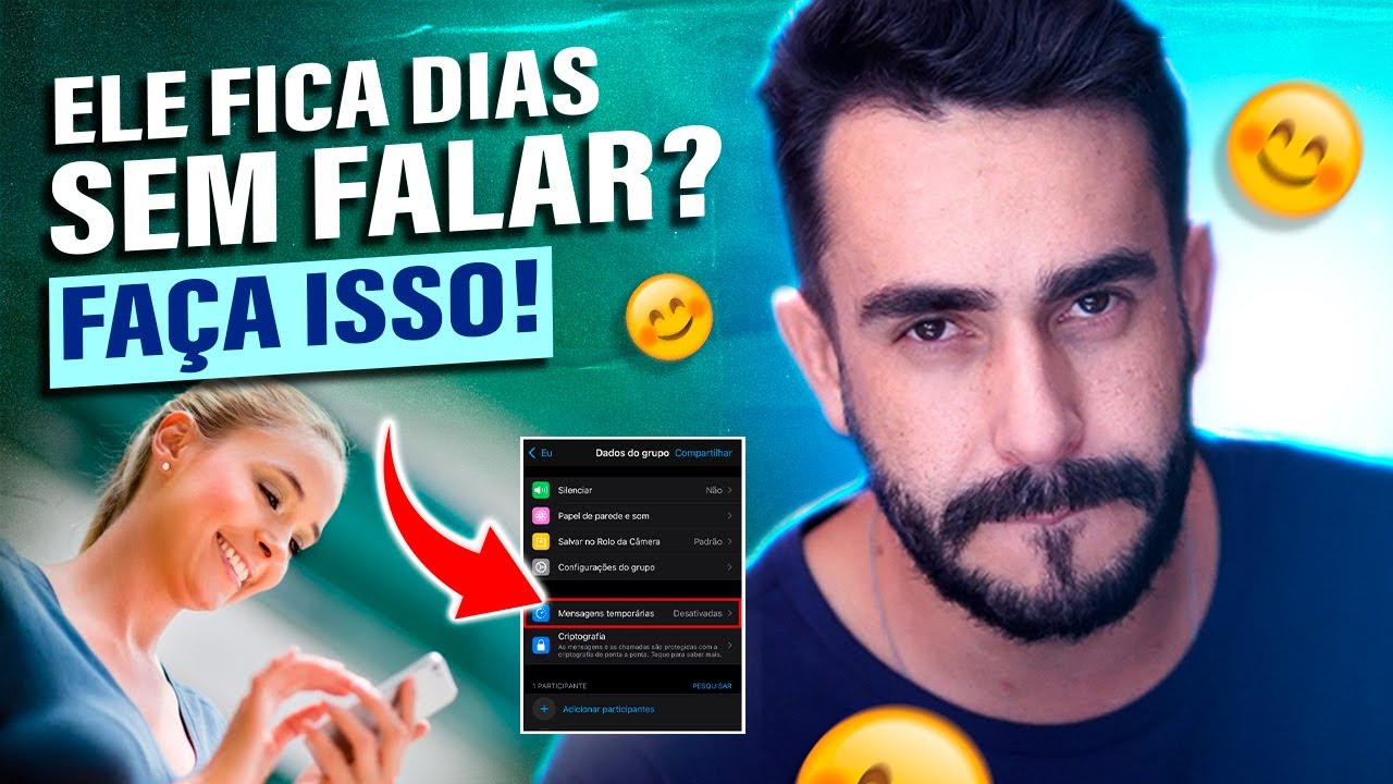 ELE fica dias sem falar, ser&aacute; que &eacute; normal? FA&Ccedil;A ISSO AGORA