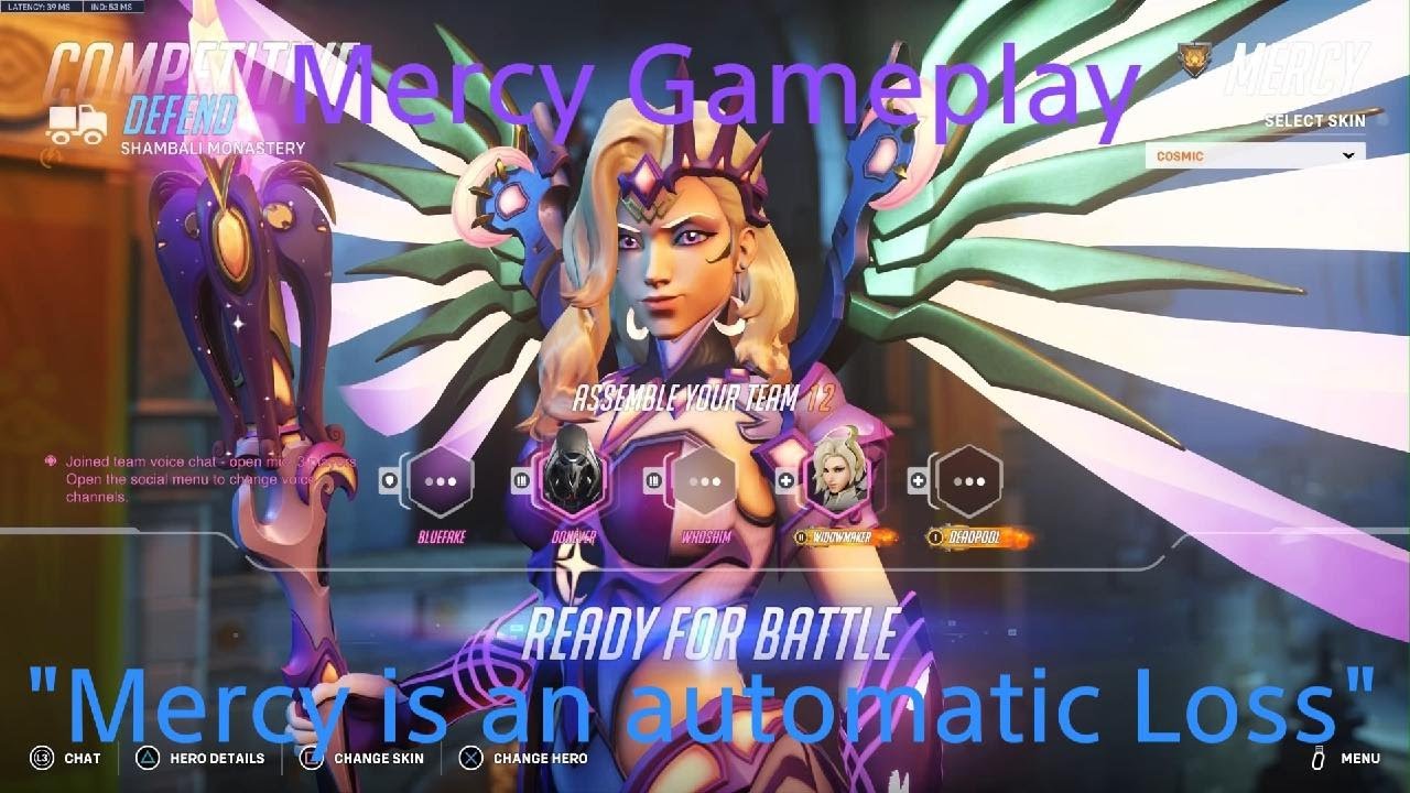Overwatch 2- Mercy Is an automatic loss?!!!!!😳✨🌟