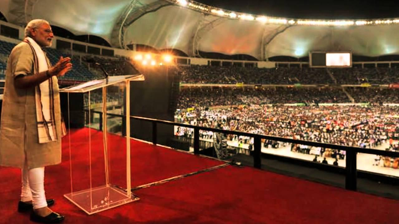 Modi In Dubai Speech live from UAE