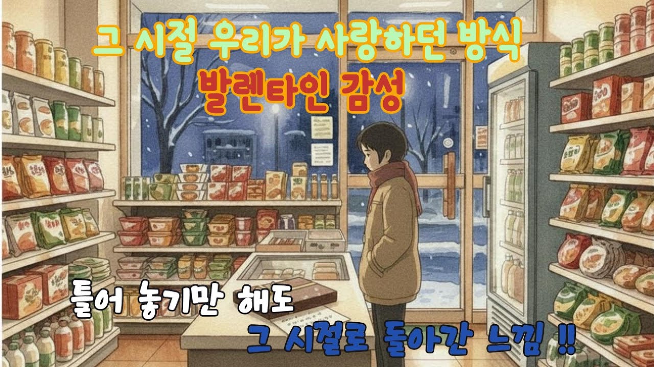 발렌타인, 건네지지 않은 마음들｜90·2000년대 정통 감성 발라드 #중년감성노래#90년대발라드감성#추억의사랑#조용히듣는노래#한국정통발라드#중장년힐링음악#그리운사람#감성플레이리스트