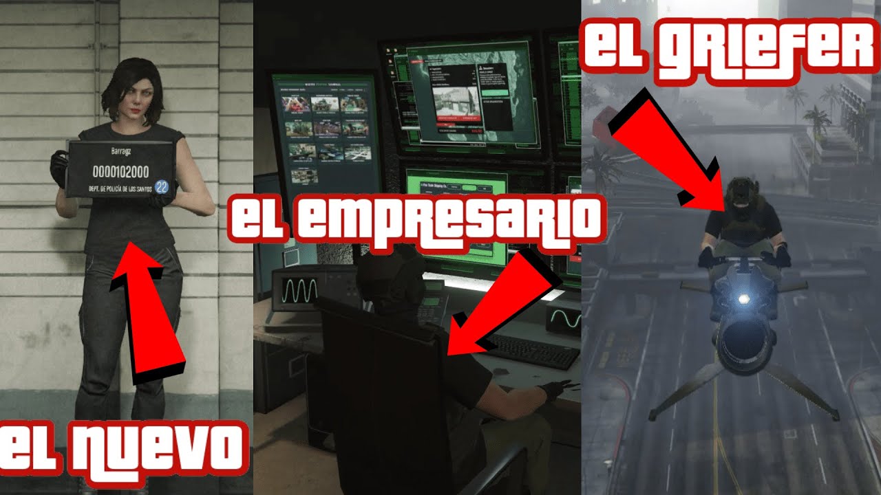 Tipos de JUGADORES en GTA Online! Cuál eres tú?