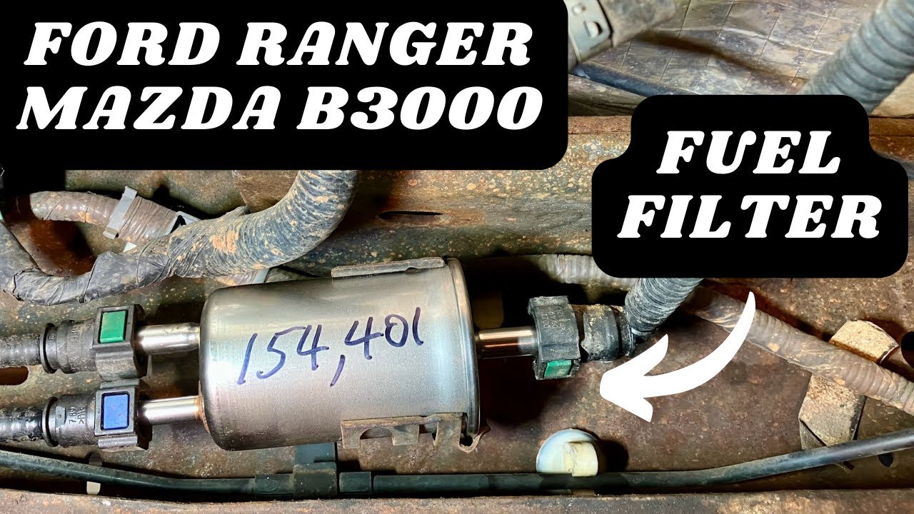 Замена топливного фильтра Ford Ranger/Mazda B3000 (2002-2011)