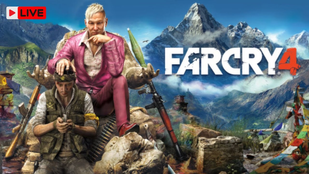 FARCRY 4 AO VIVO GAME PLAY #4 EM PORTUGUES BR!!!