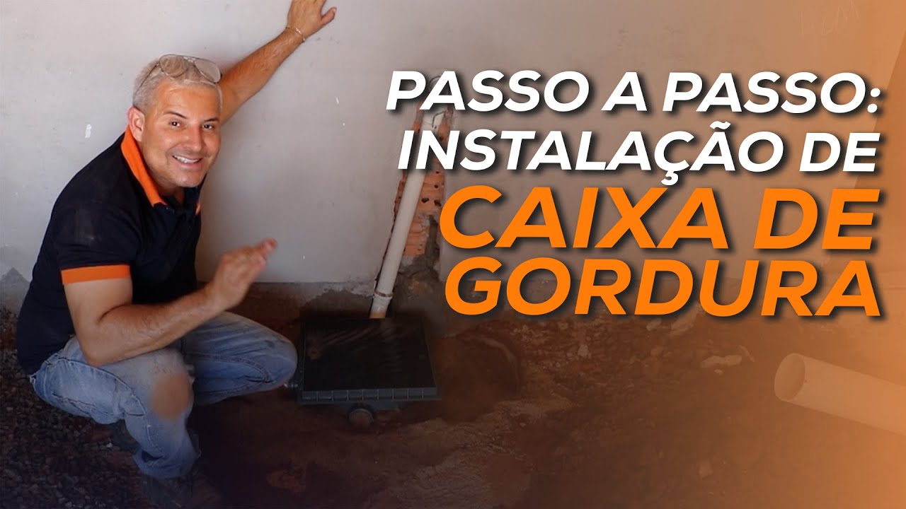 Como instalar caixa de gordura na cozinha? | Aterro da caixa de gordura