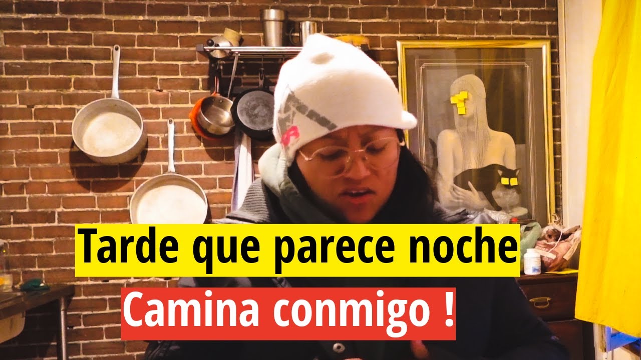 Invierno en Montreal: cuando la tarde parece noche 🥶 + Caminata