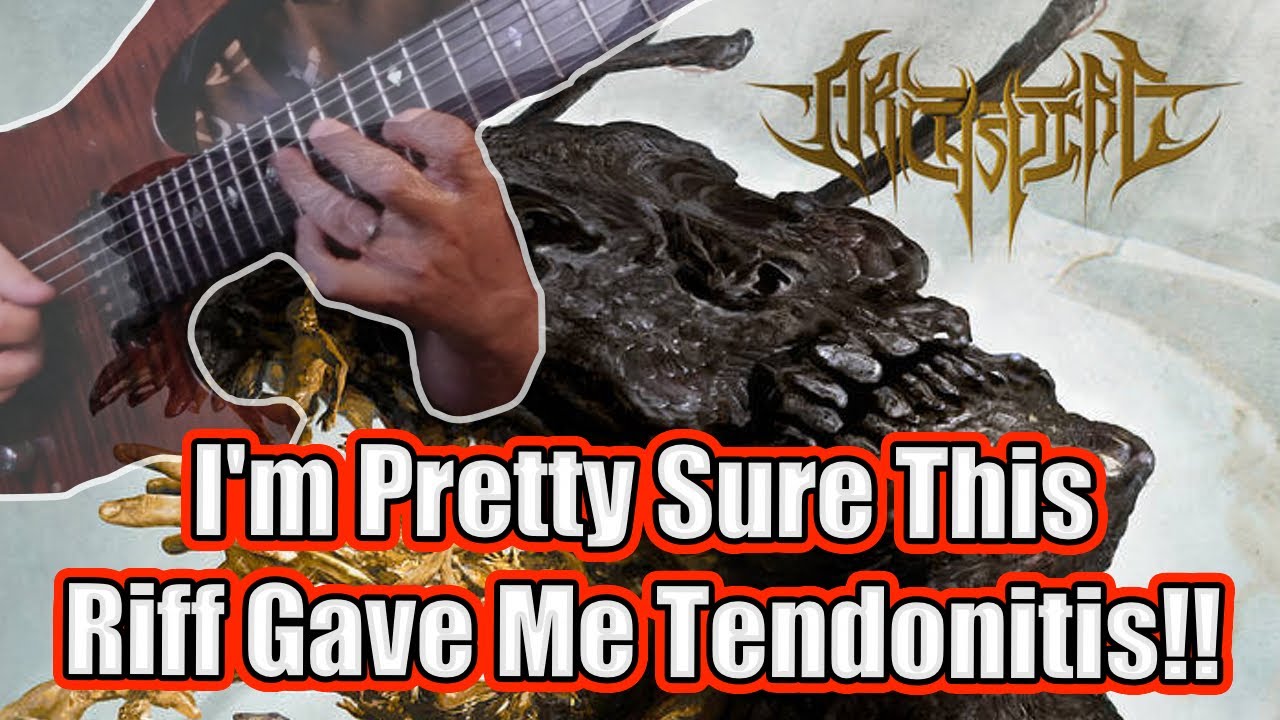 Archspire Riffs Are Just Solos! (Golden Mouth of Ruin Riff Lesson)