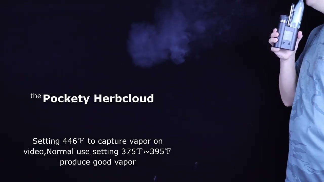 The JCVAP Pockety Herbcloud Ballvape vaporizer