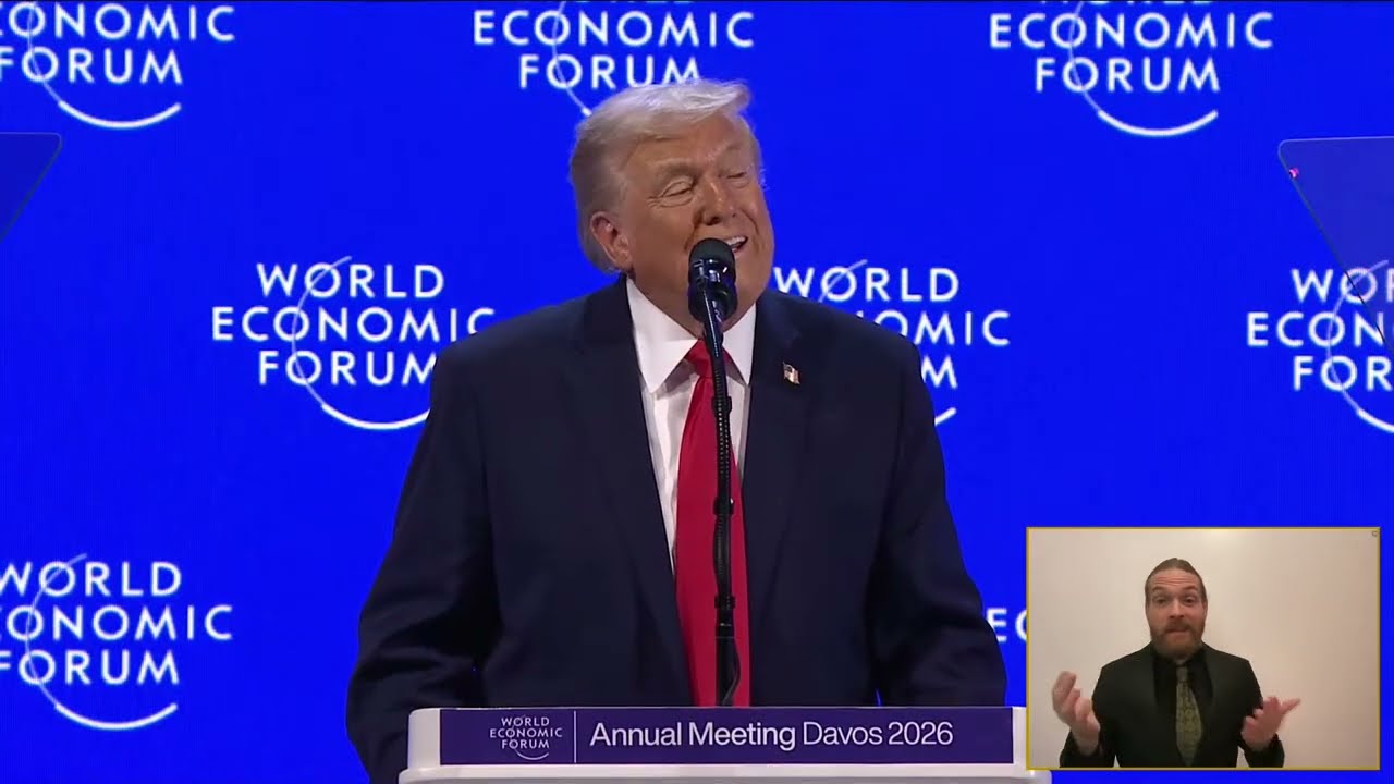 President Trump Delivers a Special Address to the World Economic Forum