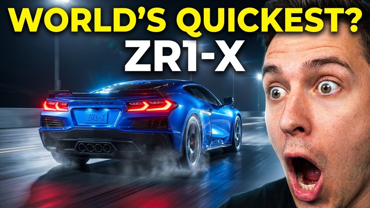 #TalkingShit The ZR1-X is the quickest production car ever made.