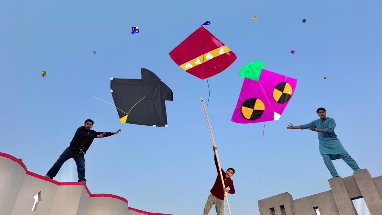 Umar Vs Mukaram Kite 🪁 Making Challenge 😱