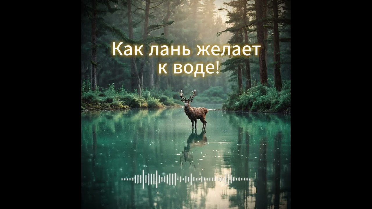 Как лань желает  к воде! (Псалом 41)