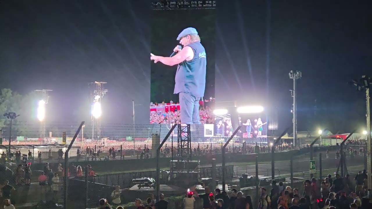AC/DC Imola 2025 For Those About To Rock (We Salute You)