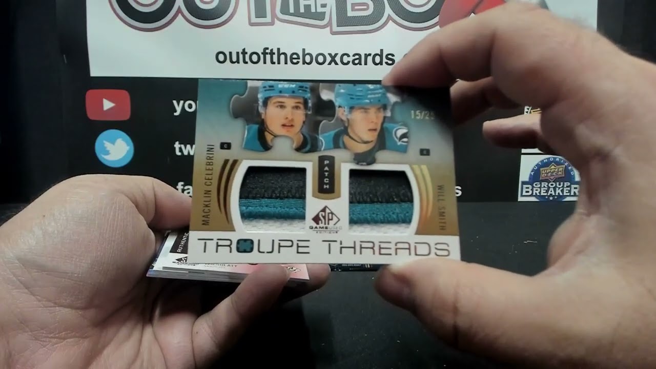 Out Of The Box Group Break #18505- 2025-26 Sp Game Used (10 Box) Inner Case Team Buy (Part 2)