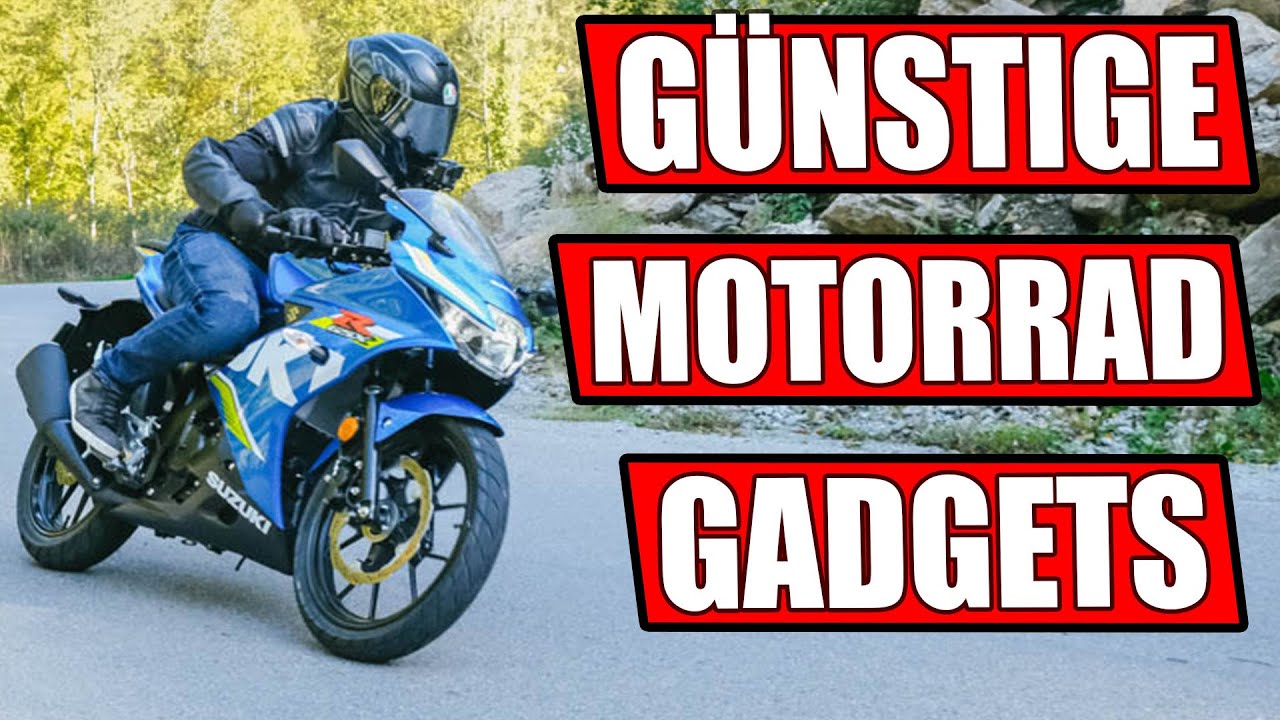 TOP 7 GÜNSTIGE MOTORRADFAHRER GADGETS