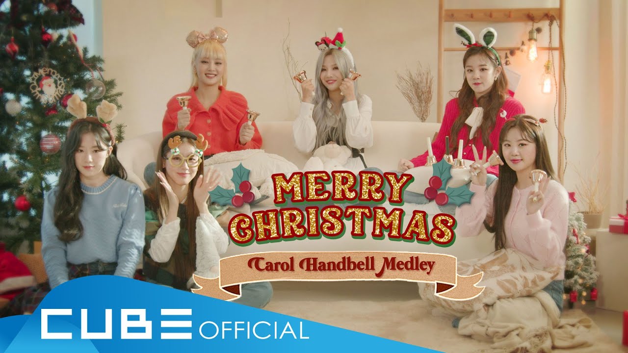 (여자)아이들((G)I-DLE) - 🎄Merry Christmas Carol Handbell Medley🔔🎶