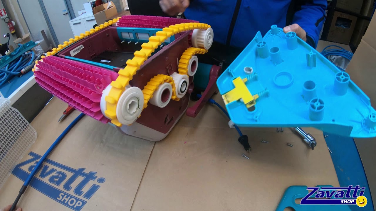 So montieren Sie ein neues Modellkabel an einem alten Dolphin Maytronics Dymanic-Roboter