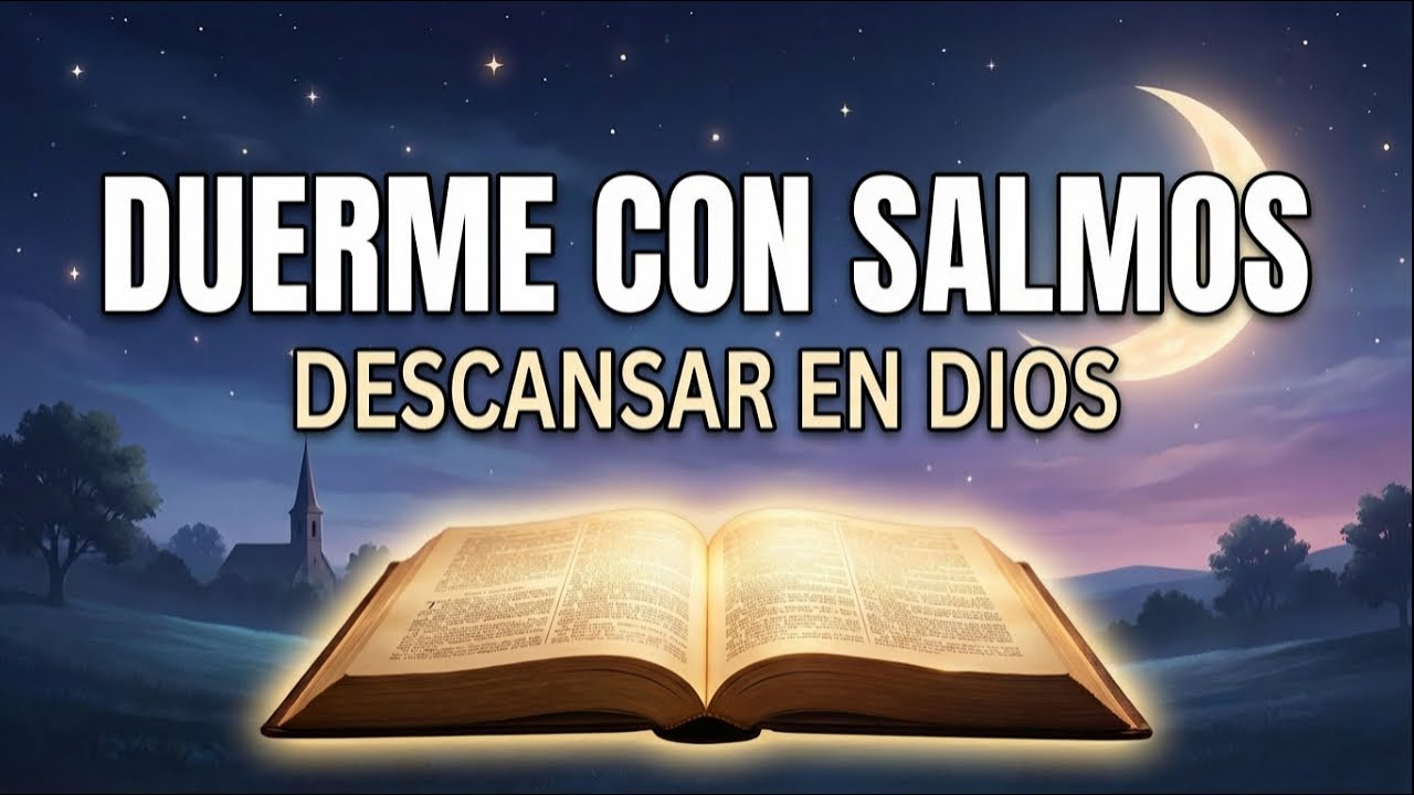 Duerme con Salmos | Versículos Bíblicos Tranquilos para Descansar en Dios