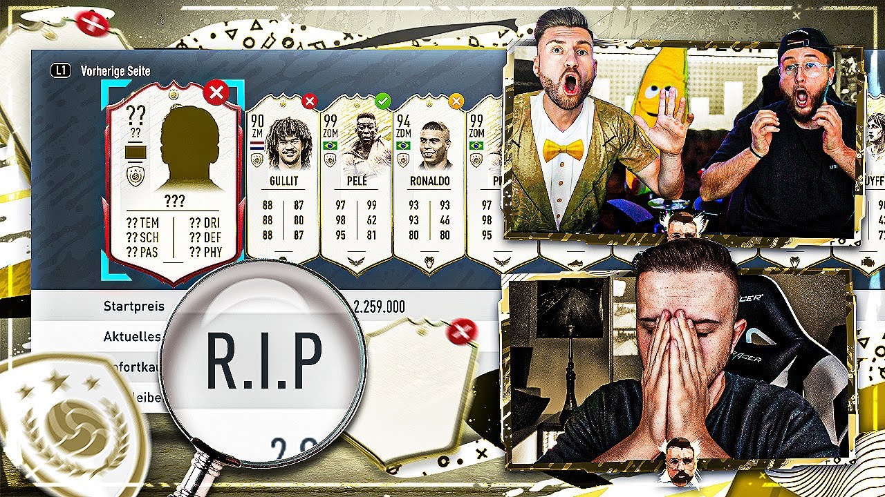 R.I.P ...☠️😱ICON DISCARD Battle OHNE Price Range wird richtig HART vs GamerBrother 😳 FIFA 20