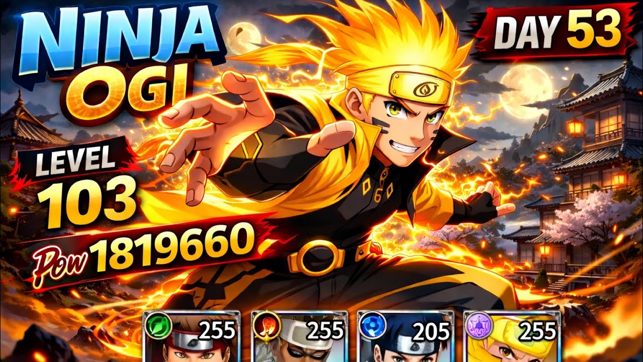 Gameplay Ninja Ogi Day 53