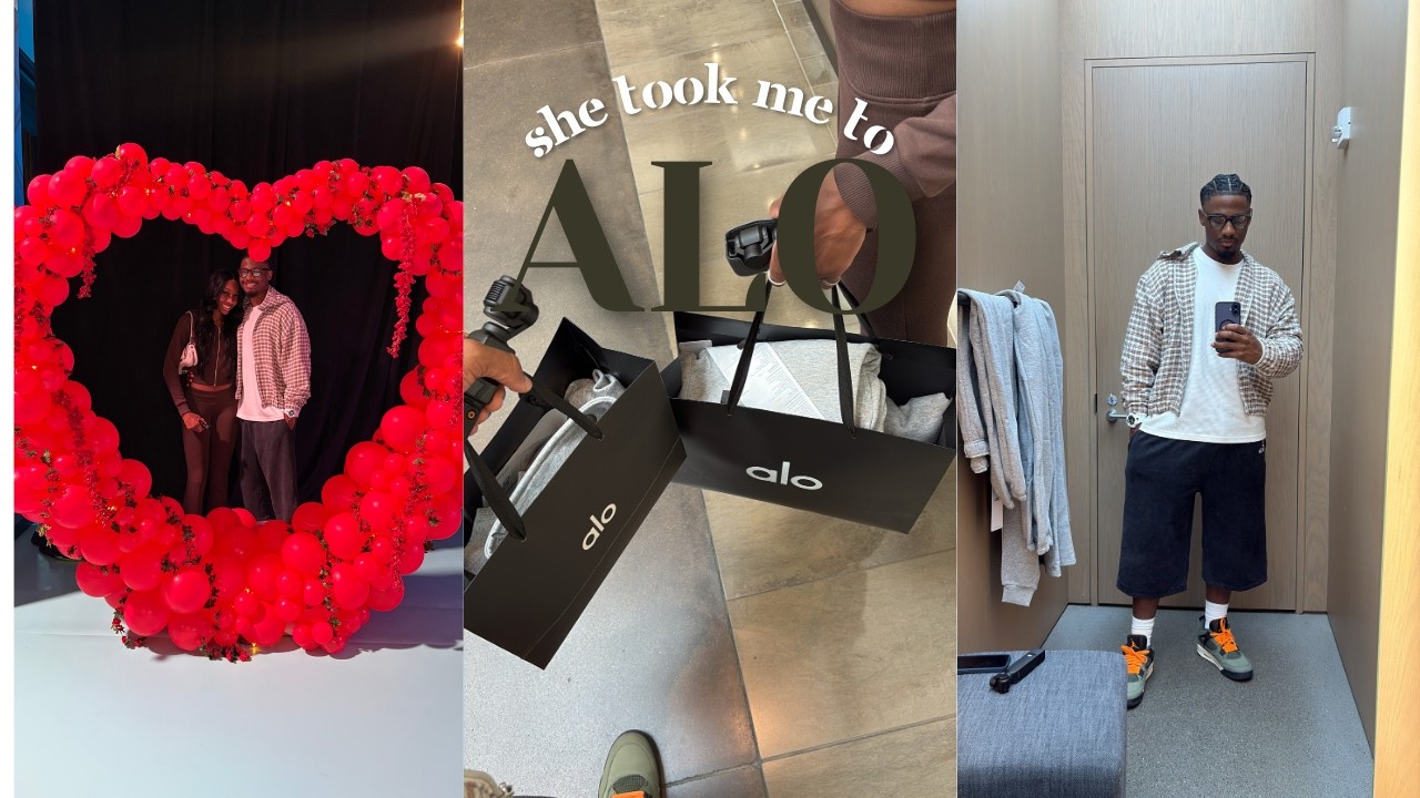 SHE TOOK ME SHOPPING AT ALO