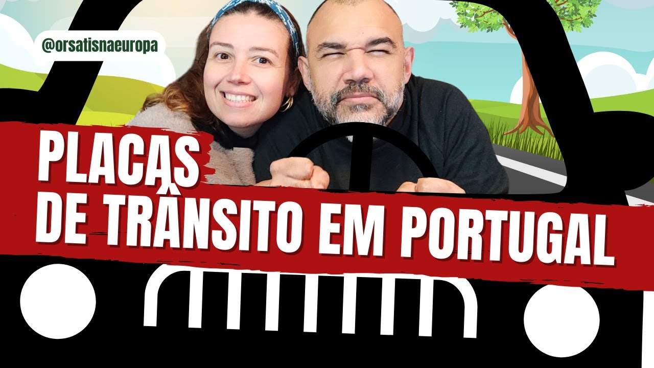 7 Placas de Trânsito que VOCÊ NÃO SABE o que significam em PORTUGAL. DESAFIO DAS PLACAS.