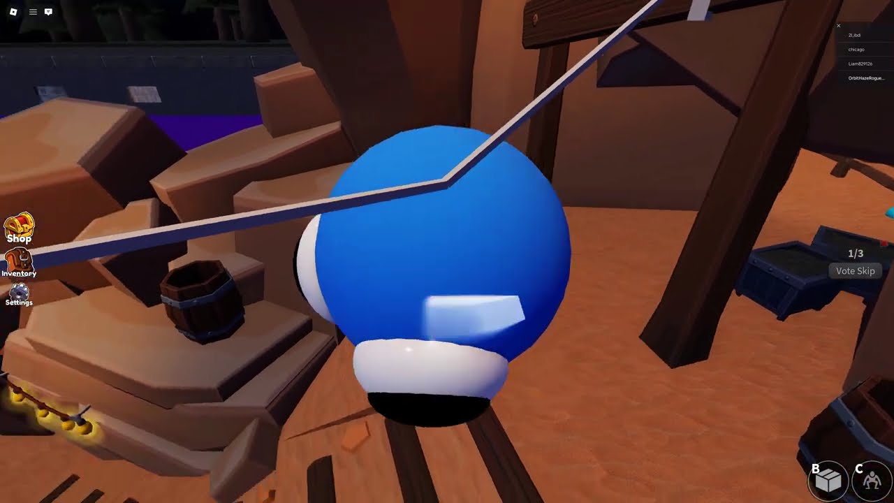 Roblox rainbow friends. Escape successfull