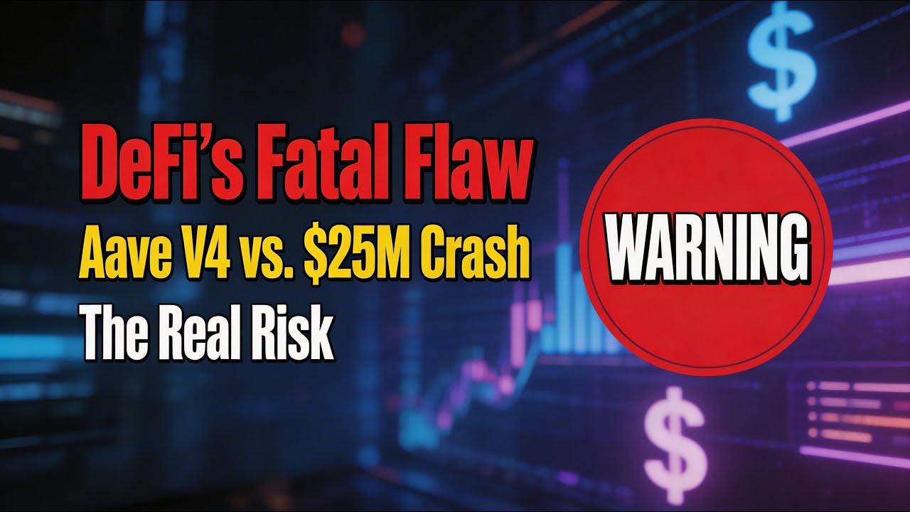 DeFi's Fatal Flaw Exposed | Aave V4 vs. $25M Stablecoin Crash | The Real Risk