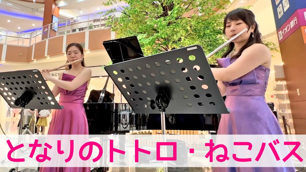 となりのトトロ・ねこバス〜フルートデュオアラン