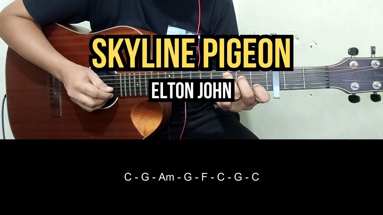 Skyline Pigeon - Elton John | Guitar Tutorial