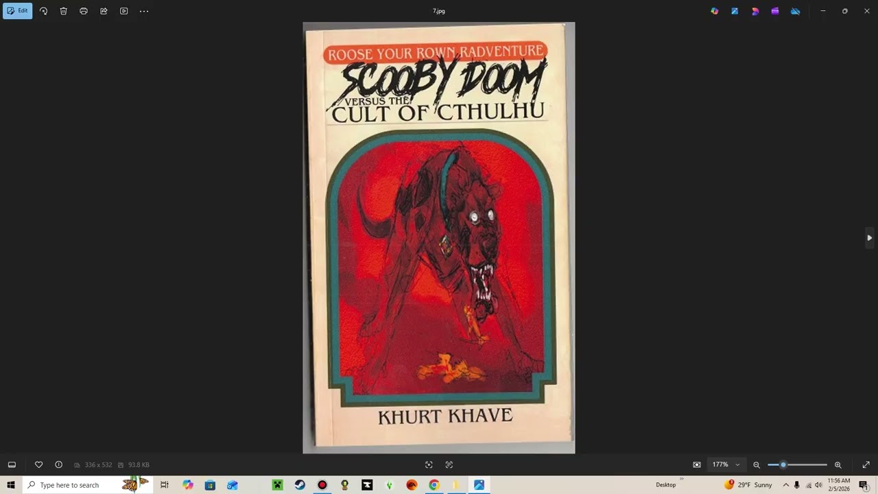 Niche Books -  Solo Game Books Of HORROR!