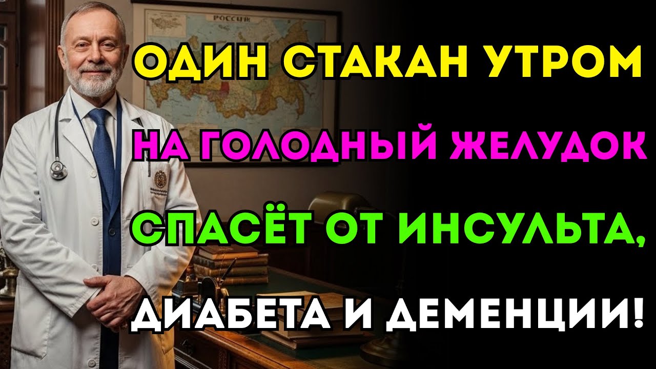Секретный метод, который вернёт вам зрение и защитит от инсульта, диабета и деменции!