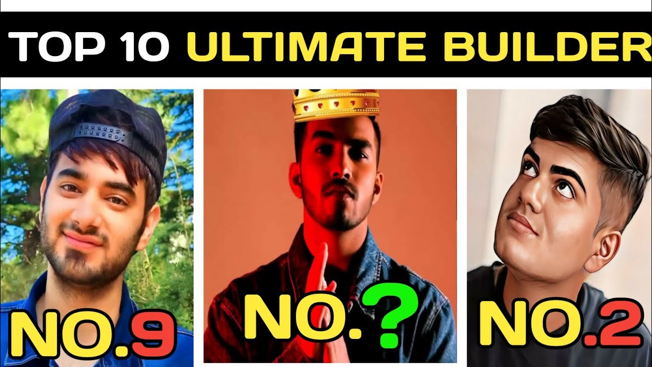 TOP 10 ULTIMATE BUILDERS! (IN INDIA) ft. YesSmartypie | Techno | BBS | Fleet | BulkyStar | PSD1
