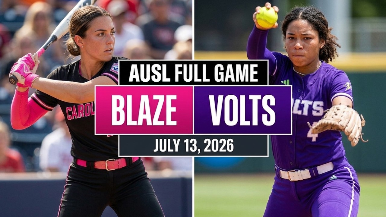Blaze vs Volts | 7-13-2026 | AUSL Full Game