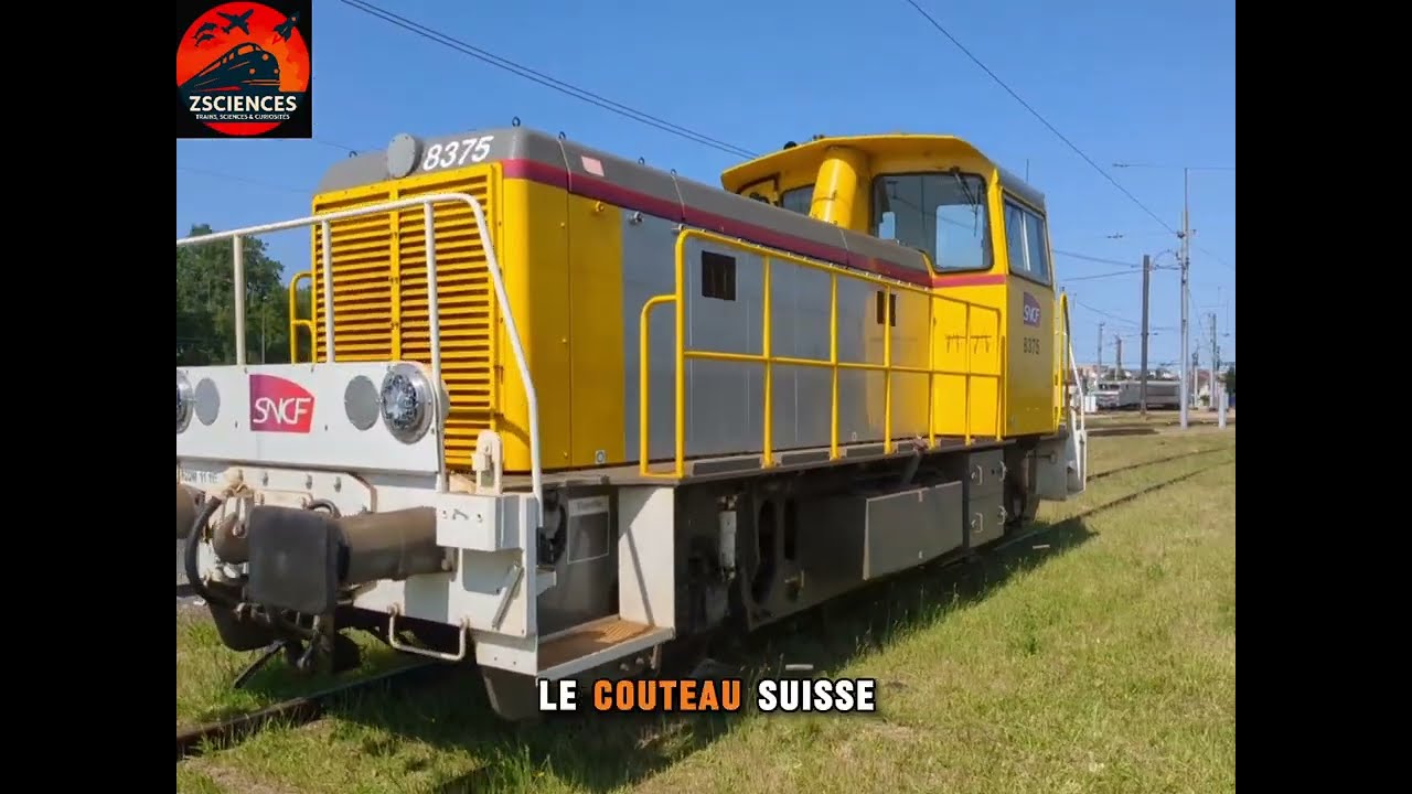 Les engins du rail #4 : Le locotracteur Y8000 -Ce petit locotracteur qui fait tout !