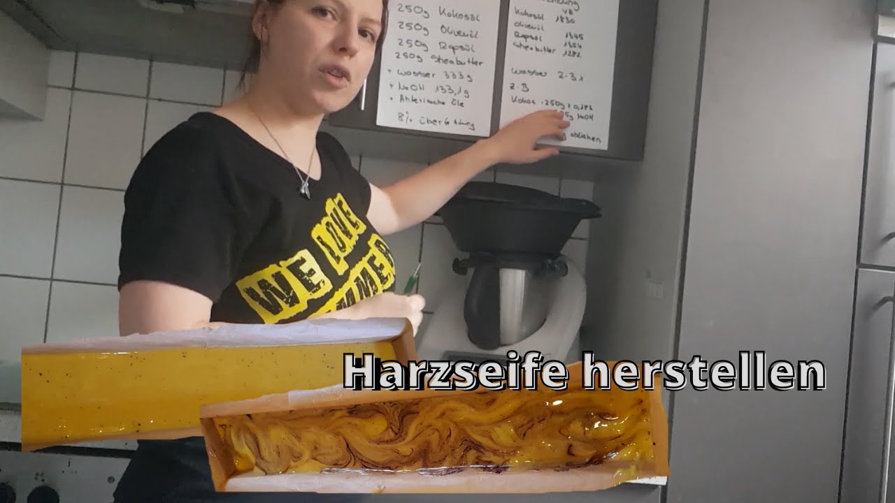 Harzseife herstellen 1/3