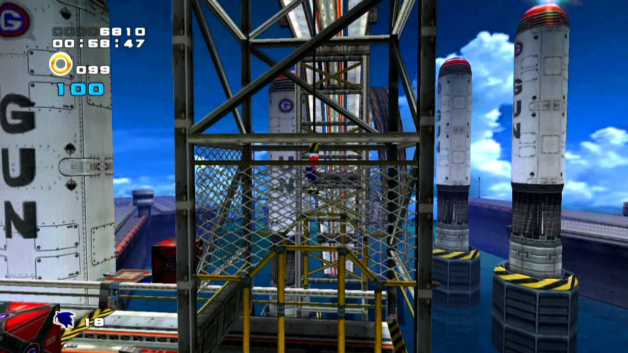 Sonic Adventure 2: Metal Harbor Mission #1 - A Rank