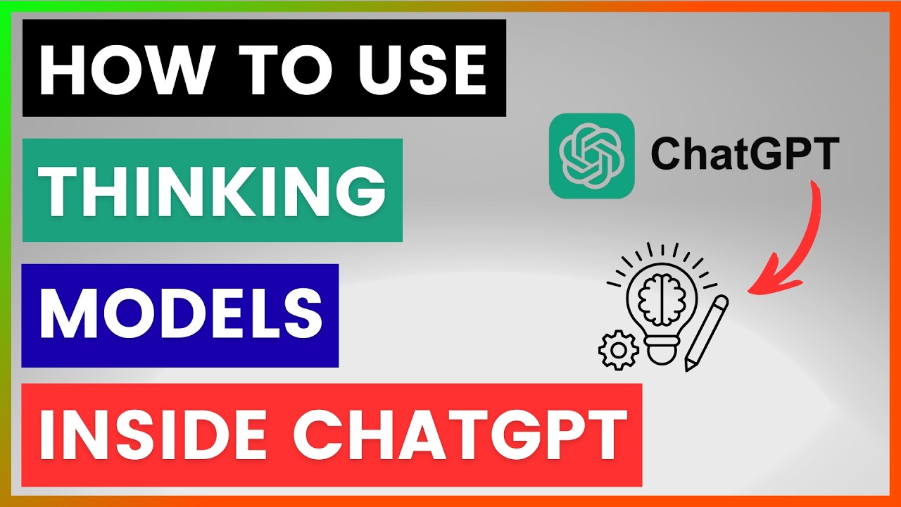 Как использовать модели мышления в ChatGPT? [в 2026 году]
