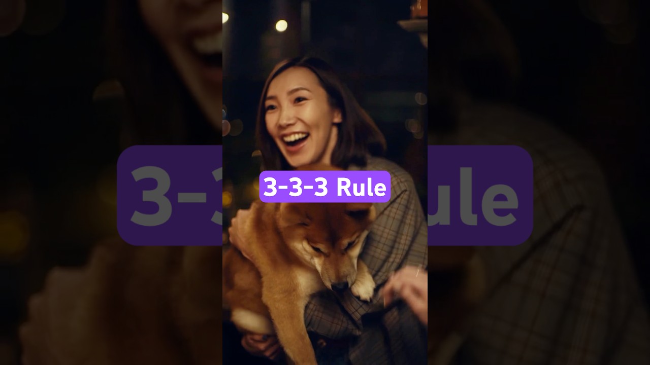 Know the 3-3-3 Rule for New Dogs/Rescue Dogs