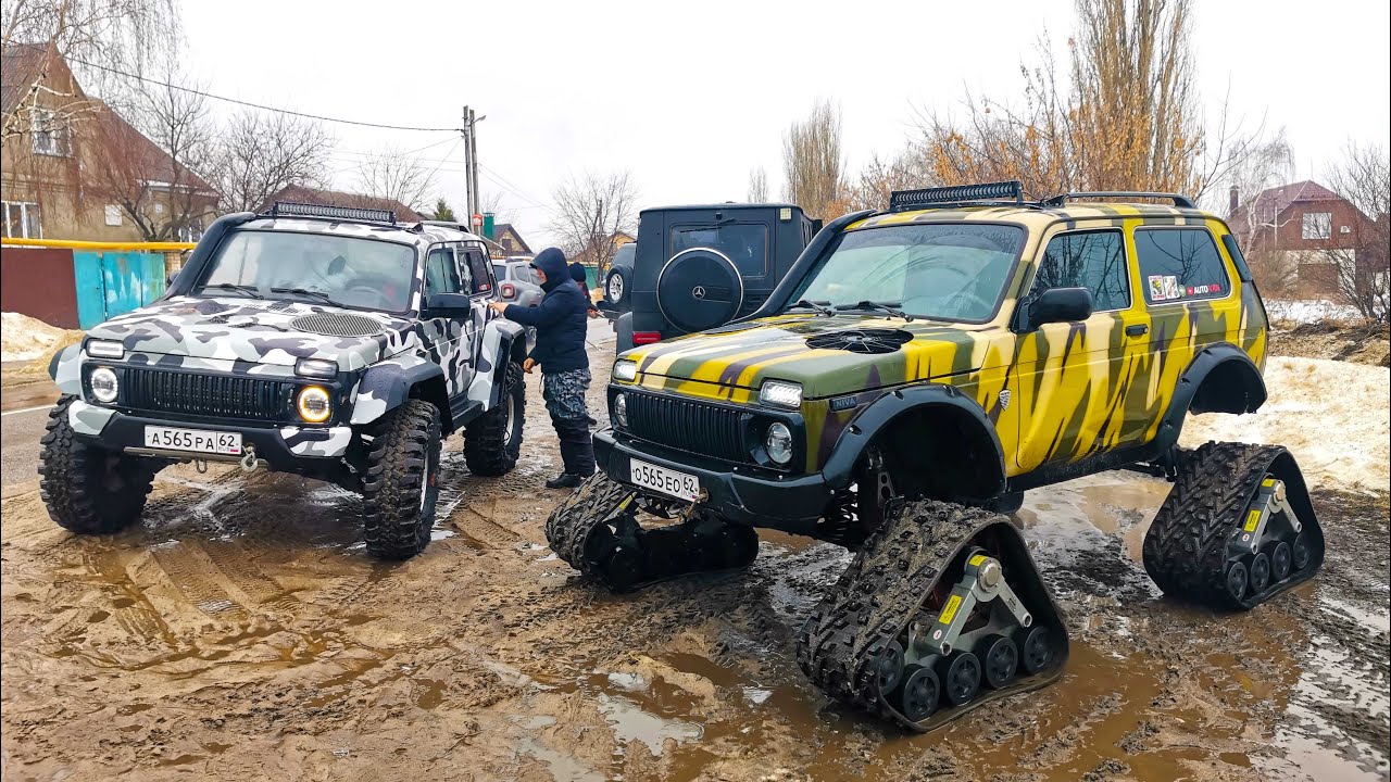 Эта НИВА круче ТАНКА! Заруба против ГЕЛИК G55, RUBICON, УАЗ, PRADO. Настоящий ОФФРОАД.