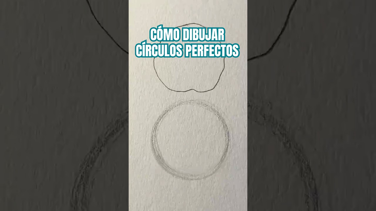 &iexcl;Dibuja C&Iacute;RCULOS PERFECTOS con este TRUCO SECRETO! 🔥🎨 #dibujo #comodibujar