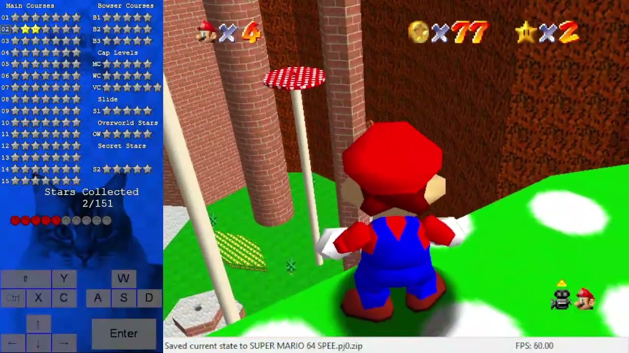 Super Mario 64 Star Power Extreme Edition [savestateless]