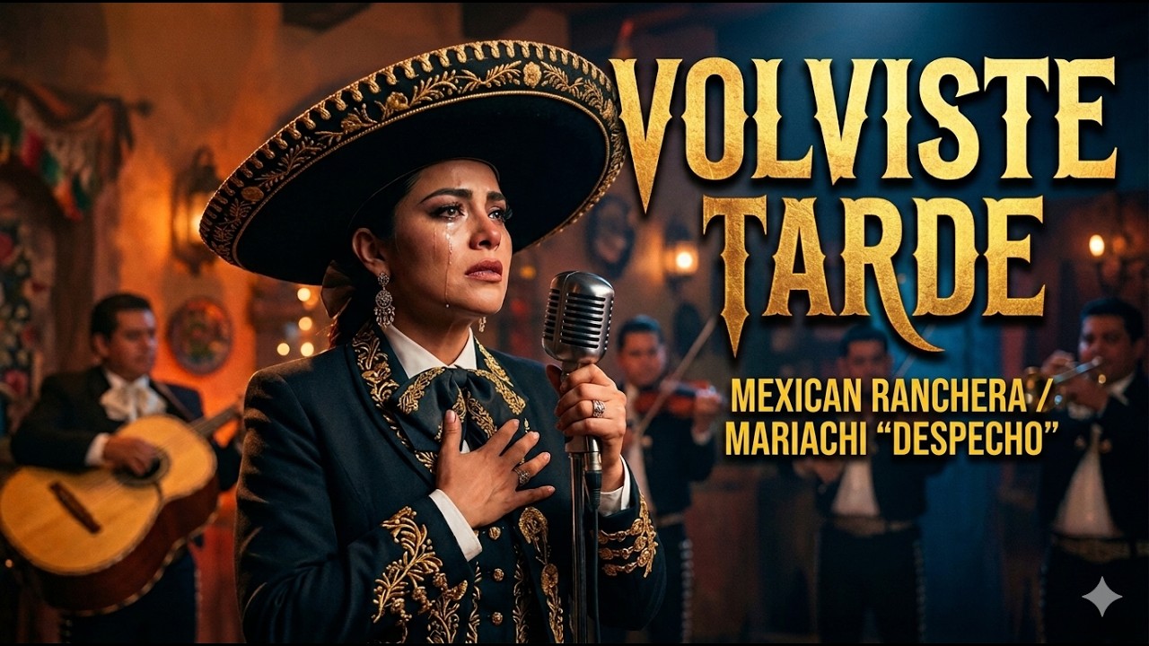 Volviste Tarde - Ranchera / Mariachi Mexicano (Música para llorar y tomar)