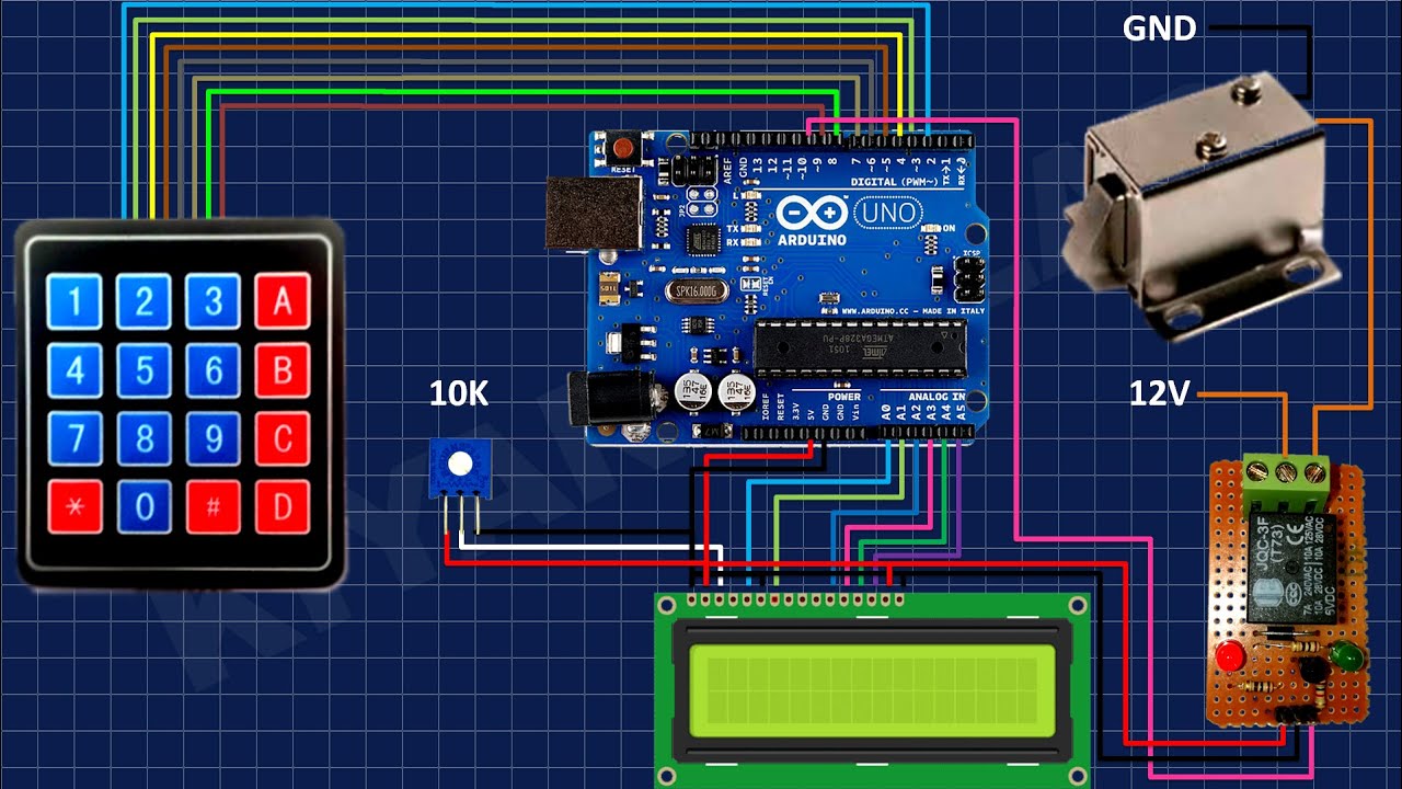 How To Make Keypad Security Lock