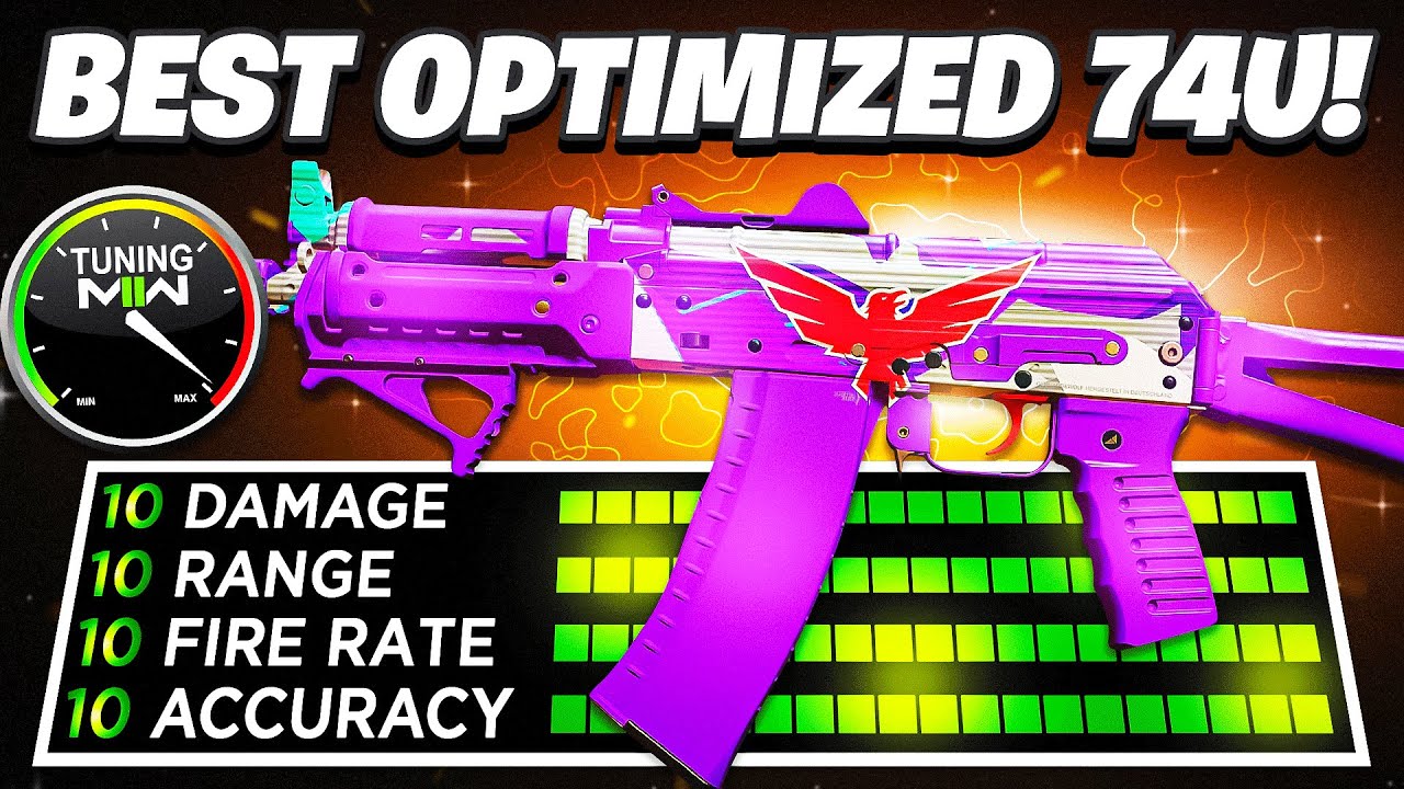 TOP 0.1% *GOD 74u* SMG BUILD 🤯 #1 BEST KASTOV 74u CLASS SETUP MW2 (Best Kastov 74u Tunes Loadout)